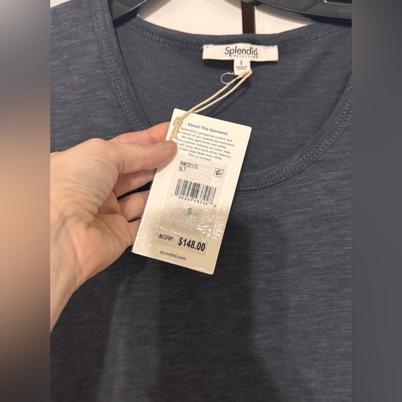 Splendid Allegra Dress in Slate - Picture 5 of 6